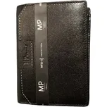 Marta Ponti kožená pánská peněženka bez zapínání černá B120637R preto