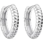 Agato Slušivé kruhové náušnice ze stříbra AGT-E137K + 2 měsíce na vrácení zboží