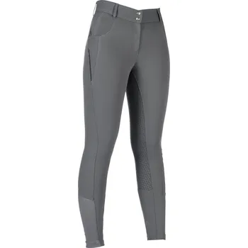 Jezdecké oblečení HKM Rajtky jezdecké Ari Mid Rise HKM, s gripem, dětské, grey 158-164