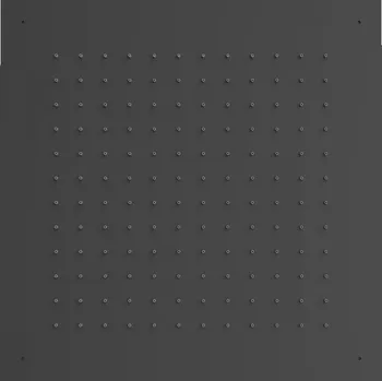 Sprchová hlavice TRES Sprcha stropní černá-mat 500x500mm TG134951NM