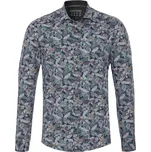 Pure by Hatico Košile Pure Slim Fit "Functional" květinový vzor velikost: 39, délka rukávu: dlouhý rukáv