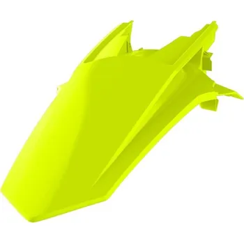 POLISPORT zadní blatník (bez boků) KTM SX125/150, SXF250/350/450, XCF250/350/450 16-18, barva žlutá fluo