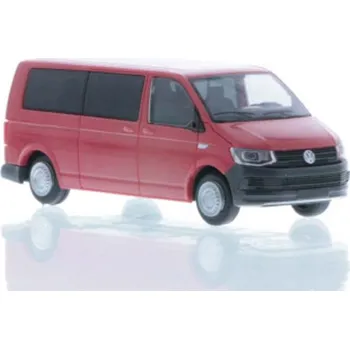 autíčko VW T6 LR bus plochá střecha červený Rietze 11613