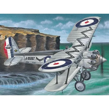 letadlo a vrtulník Bristol Bulldog 1928 Směr 812