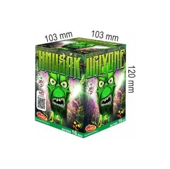 Zábavní pyrotechnika Pyrotechnika Hnusák - kompakt 16 ran 20 mm