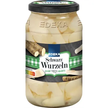 konzervovaná zelenina Edeka Černý kořen v nálevu 540 g