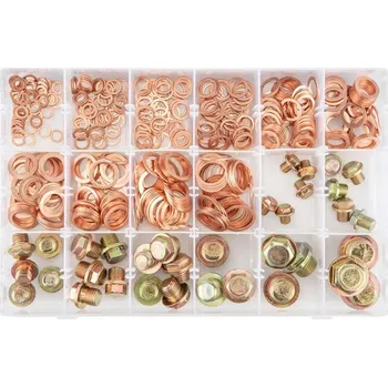 Zátky s měděným těsněním, 534 kusů 11-974 NEO TOOLS