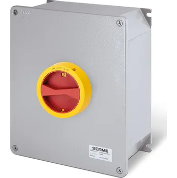 vypínač SCAME Spínač ISOLATOR 125A 3P IP65 emergency 590.HEM12503