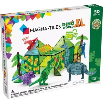 ostatní stavebnice Magna-Tiles Magnetická stavebnice Dino Svět XL 50