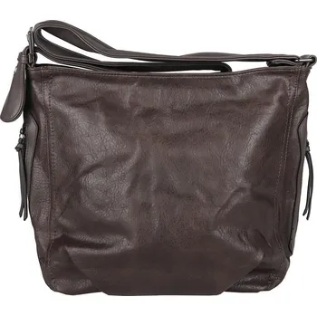 Kabelka Opravdu velká tmavěhnědá crossbody kabelka ROMINA D570
