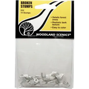 Modelová železnice pařezy Woodland Scenics S32