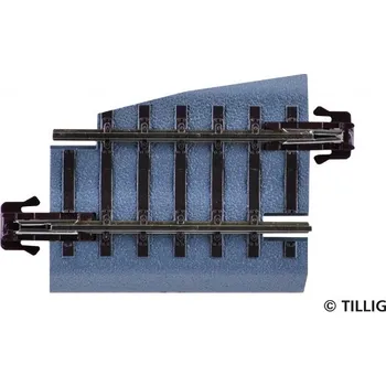 Modelová železnice kolej B rovná vyrovnávací pravá G5 36 mm Tillig 83727