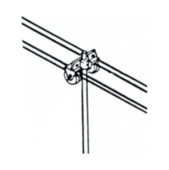 Modelová železnice kladky drátovodů 10ks Weinert modellbau 7201