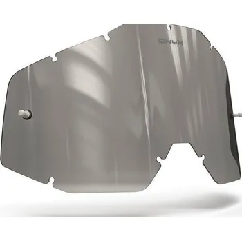 Motocyklové brýle náhradní plexi pro brýle 100% pro brýle 100% Racecraft/Accuri/Strata, ONYX LENSES šedé s polarizací