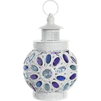 Stojací lampa Stolní lampa DKD Home Decor Kov Bílá Vícebarevná 220 V 50 W 19 x 19 x 33 cm