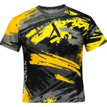 Dětské funkční triko premium ALTISPORT VOJ/ALK014TR01 ČERNOŽLUTÁ 134