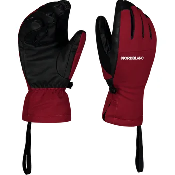 Lyžařské rukavice NORDBLANC ALPINE NBWG7862 VÍNOVÁ 4