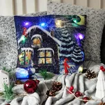 Svítící povlak na polštářek 45 x 45 cm