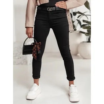 Dámské džíny Dámské džíny DSTREET ROOLOOK ČERNÁ s36