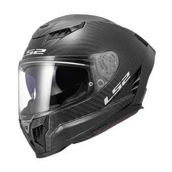 Helma na motorku LS2 FF807 DRAGON MATT CARBON