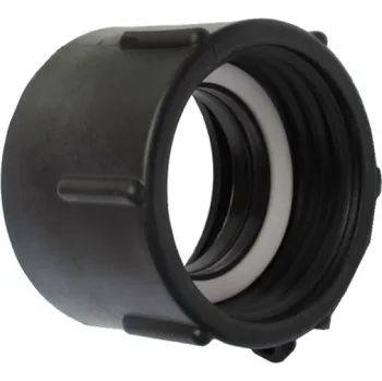 Šroubení IBC S60x6 kontejner - IG 1/2" Polypropylénová spojková redukce