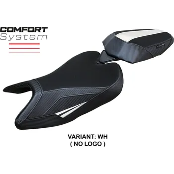 Moto sedlo TPZ Italia potah sedla Aprilia RS 457 (23-24) Bezz comfort model potah sedla: bez loga WH (white)