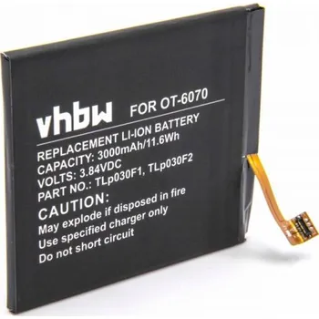Baterie pro mobilní telefon VHBW Baterie pro Alcatel One Touch Idol 4S, 3000 mAh