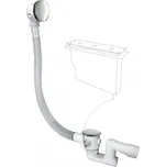 TRES vanový sifon chrom s napojením nádrže stojánkové baterie 134445