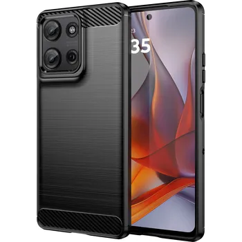 Pouzdro na mobilní telefon TVC Carbon Motorola Moto G75 5G Barva: Černá