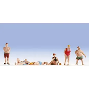 Figurka koupající se lidé Noch 45841