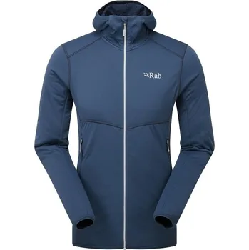 Pánská větrovka Rab Evolute Hoody tempest blue/TMB L bunda