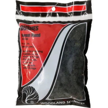 Modelová železnice foliáž střední/hrubá lesní směs Woodland Scenics FC149
