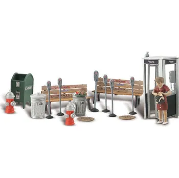 Modelová železnice městské doplňky Woodland Scenics A1941