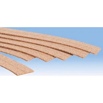 Modelová železnice korkové kolejové lože 3mm Noch 50410