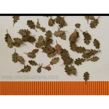 Modelová železnice stromové listí dub - extra barvy, podzim 2000ks Model Scene l8-102
