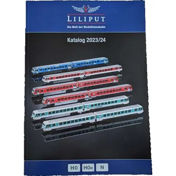 Kalendář katalog Liliput 2023/2024 (H0 H0e N) německy Liliput L020230