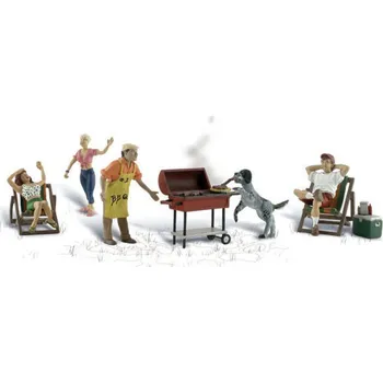 Figurka grilování Woodland Scenics A2209