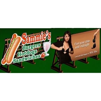 Modelová železnice billboard Magic Bra + Sammies Proses PLS-031