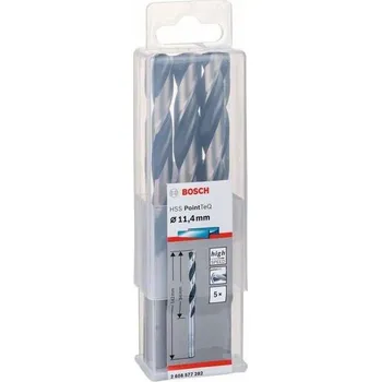 Vrták Vrták do kovu Bosch HSS PointTeQ Twist Speed, pr. 11.4 x 94 / 142 mm, 5ks (2608577282)