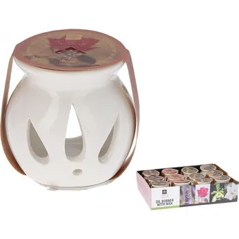 Nohel Garden Aromalampa s vonným voskem 8x8cm