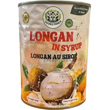 Omáčka DOUBLE PANDA Konzervovaný longan v sirupu 567g