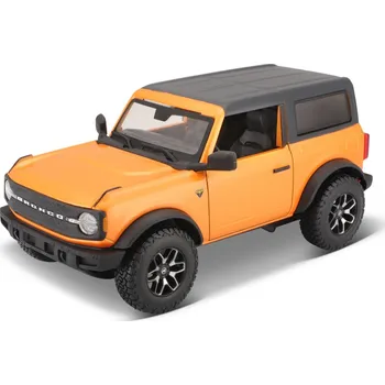 Hračka Maisto - 2021 Ford Bronco, met. oranžová, 1:24