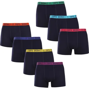 Boxerky Lee Cooper 7PACK PO41016 tmavě modré M