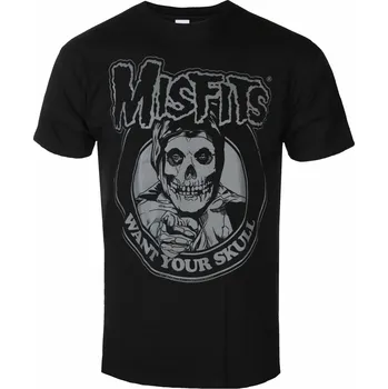 Pánské tričko Tričko metal pánské Misfits - WANT YOUR SKULL - PLASTIC HEAD - PH12730 - XL