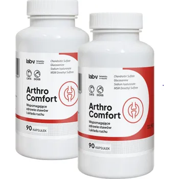 LAB-V Arthro Comfort - Komplexní podpora zdraví kloubů a pohybového aparátu pro psy a kočky 2x90 kapslí