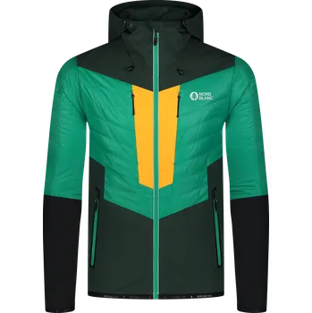 Pánská sportovní bunda NORDBLANC SKIJORING NBWJM8110 TMAVĚ ZELENÁ L