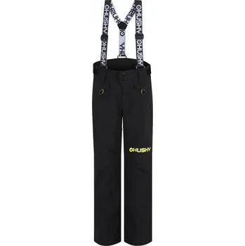 Chlapecké kalhoty Dětské lyžařské kalhoty HUSKY GUNIS K BLACK 140