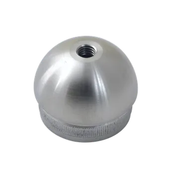 Spodek držáka madla ø 42,4 mm, závit M8, broušená AISI 304