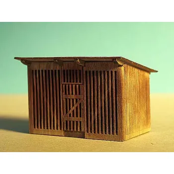 Modelová železnice kůlna laťková Model Scene 98006