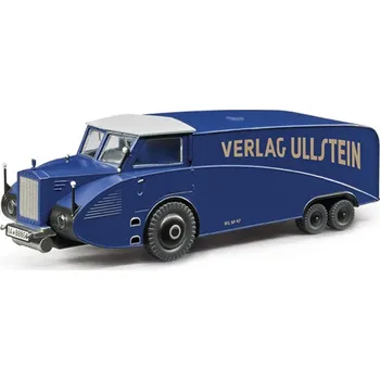autíčko nákladní auto Rumpler RuV 31 tmavě modré s modrým chladičem a šedou střechou Liliput L937491